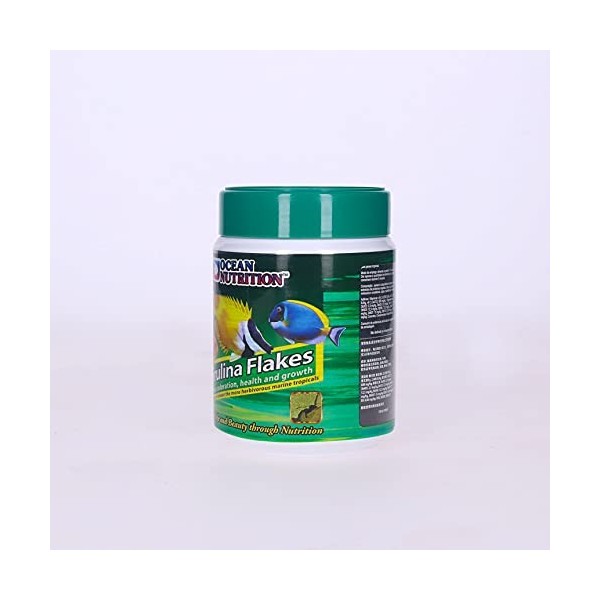 Spirulina Flocons pour Poisson, 70 g Spiruline