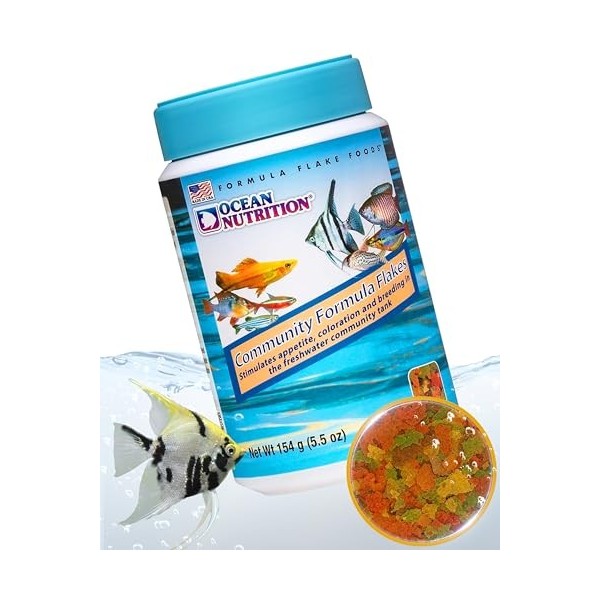 Spirulina Flocons pour Poisson, 70 g Spiruline