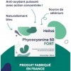 PHYCOCYANINE 50 Fort à lextrait de spiruline et au sélénium 10 ampoules de 10 ml Heilsa