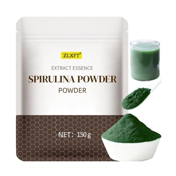 Poudre de Spiruline Bleue Pure,Spiruline Bleue BIO,Spiruline Bleue,Extrait Pur de Phycocyanine,Colorant Alimentaire Bleu Natu