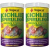 Tropical Cichlid SPIRULINA Medium Sticks 1000ml / 360g - Bâtonnets avec spiruline pour cichlidés herbivores de Taille Moyenne...