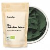 Kamelur Spiruline bio en poudre verte 500 g – Algues biologiques séchées et finement moulues – Poudre dalgues spiruline issu