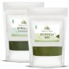 Herbes du Monde - Duo Sportif BIO - Spiruline BIO et Moringa BIO - Poudre Alimentaire Organic - Riche en Protéine pour faire 