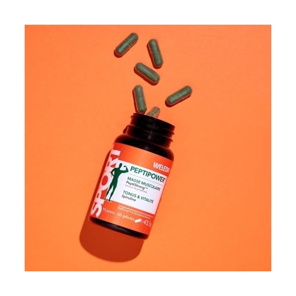 WELEDA - Complément alimentaire PeptiPower® - 60 gélules