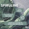 Parakeya - Spiruline Bio 455 mg - 180 gélules - Riche en protéines, vitamines, minéraux et antioxydants - Complément alimenta...