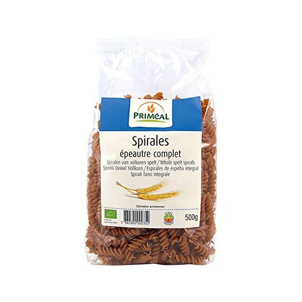 Priméal - Spirales Épeautre Complet 500G - Unité