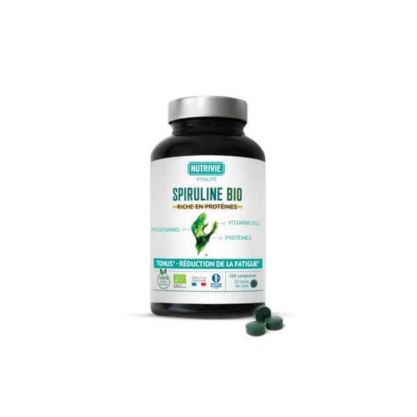 Spiruline BIO - 200 comprimés