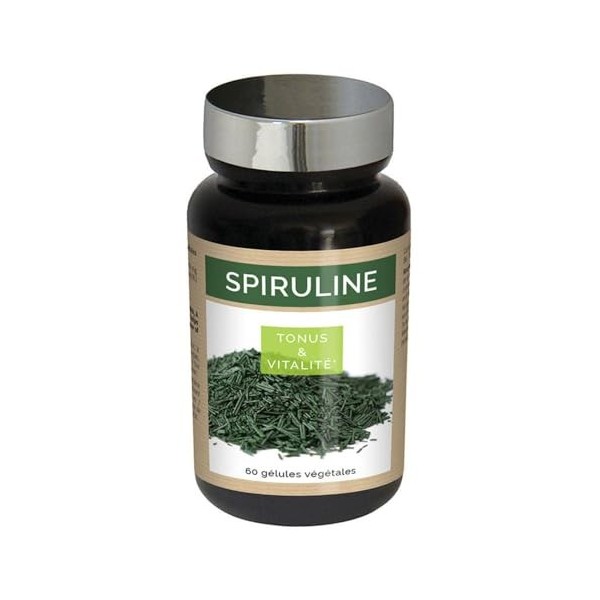 NUTRI EXPERT Premium Spiruline – Superaliment riche en spiruline et vitamine B6 – Complexe anti-fatigue, tonus et vitalité – 