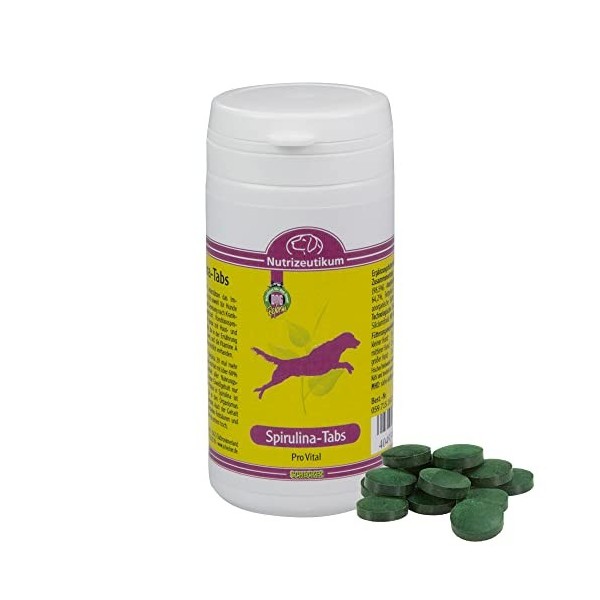 Dogreform Lot de 180 pastilles spiruline 70 g pour la récupération