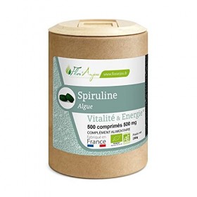 Spiruline BIO en comprimés Pot de 300 comprimés Spiruline