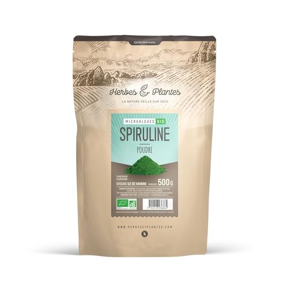 Spiruline en poudre 500 g