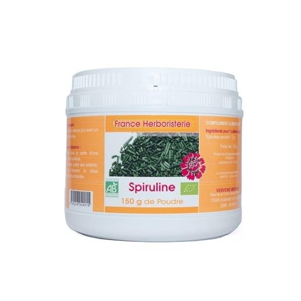 SPIRULINE ECOCERT 150 grs de poudre. Spiruline