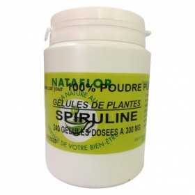 GELULES SPIRULINE 240 gélules dosées à 300 mg