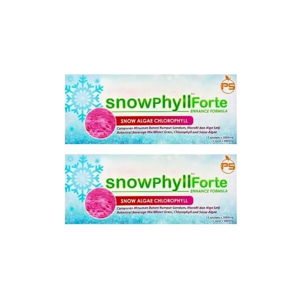 Phytoscience Snowphyll Forte Stevia Mulberry Lot de 15 sachets de cellules souches