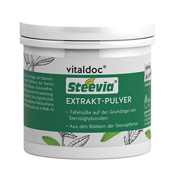 Gesund & Leben Steevia – Stéviosid Boîte blanche – 50 g