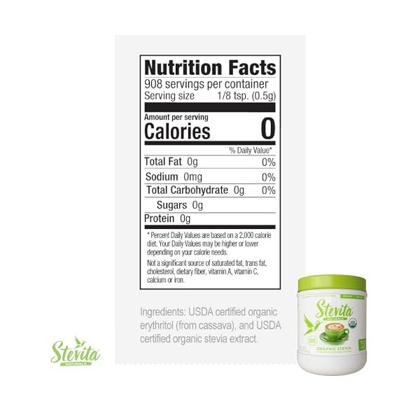 Spoonable Stevita Stevia Stevita 16 oz Powder by Stevita