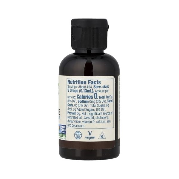 Better Stevia Liquid, Dark Chocolate - 59 ml.