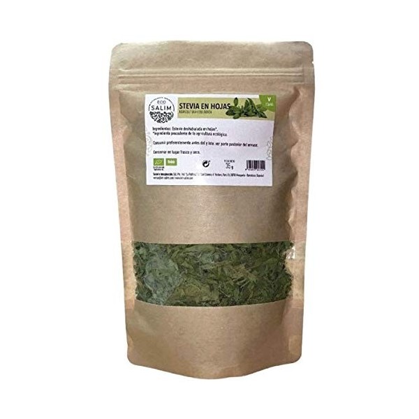 Eco-Salim Feuilles de Stevia Stévia