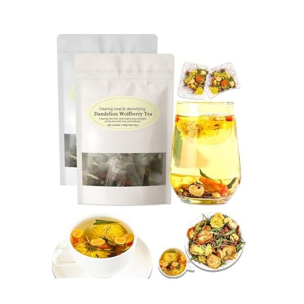 Tisane Detox Circulatoire Baumelis - Composée De 7 Extraits De Plantes De Première Qualité, Convient à La Consommation Quotid...