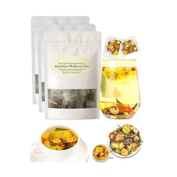 Tisane Detox Circulatoire Baumelis - Composée De 7 Extraits De Plantes De Première Qualité, Convient à La Consommation Quotid...