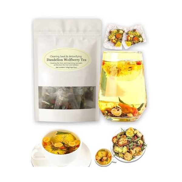 Tisane Detox Circulatoire Baumelis - Composée De 7 Extraits De Plantes De Première Qualité, Convient à La Consommation Quotid...