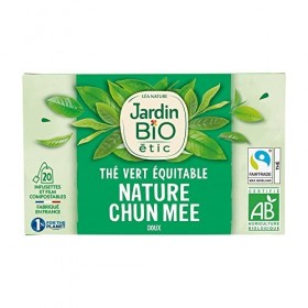 Jardin BIO étic - Thé Vert Nature Doux 40 g