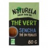 NATURELA - Thé Vert Bio Vrac Sencha - Thé en Feuilles Entières - Fine Cueillette - 80 g