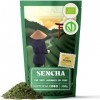 NaturaleBio Thé vert Sencha Japonais Bio - Upper grade - de 100g. Bio, Naturel et Pur, Thé vert en vrac de première récolte c