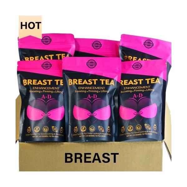 Tisane naturelle pour l’augmentation mammaire, raffermissement des seins, thé d’amélioration de la croissance mammaire