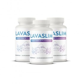 Lavaslim, Complément alimentaire naturel à base de cétone de framboise et de thé vert, 450 mg 2+1 gratuit 
