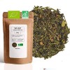 Thé Vert bio aromatisé Menthe Marrakesch - 100g 40 tasses - Thé en vrac 100% agriculture biologique - Mes-Thés Thé vert