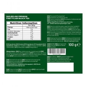 VAHDAM, Thé Noir Darjeeling First Flush 100g, 50+ Tasses Fleuri, Aromatique Et Délicieux | Cueilli, Emballé Et Expédié Dire