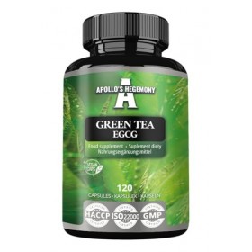 Extrait de Thé Vert 500mg, Contient 50% EGCG et 98% Polyphénols, 120 Capsules Végétales, 4 Mois dapprovisionnement, Brûleur 