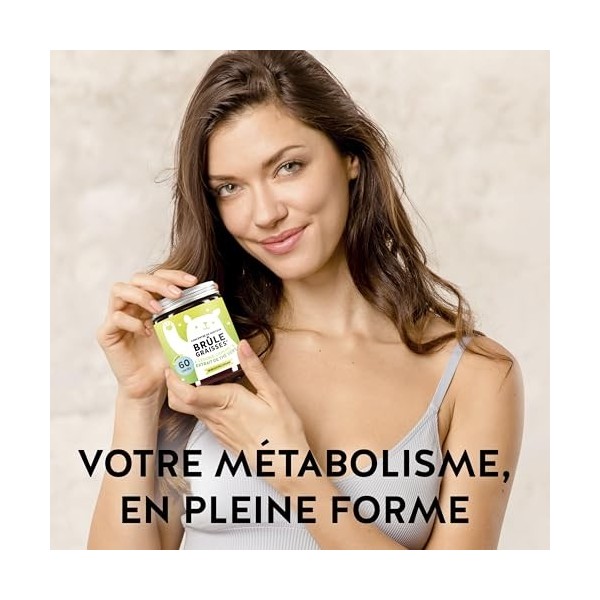 Gummies Complexe de Nutriments – Concentré De Minceur Gummies Avec Chrome, Biotine, Zinc, L-Leucine & Extrait De Thé Vert – 6...