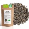 Thé Vert bio China Premium Chun Mee - 100g 40 tasses - Thé en vrac 100% agriculture biologique - Mes-Thés