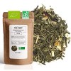 Thé Vert bio Citron - 100g 40 tasses - Thé en vrac 100% agriculture biologique - Mes-Thés Thé vert