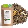 Thé Vert bio Citron - 100g 40 tasses - Thé en vrac 100% agriculture biologique - Mes-Thés Thé vert