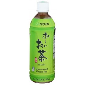 Green Tea, Unsweetened, 16.9 Ounce Bottle