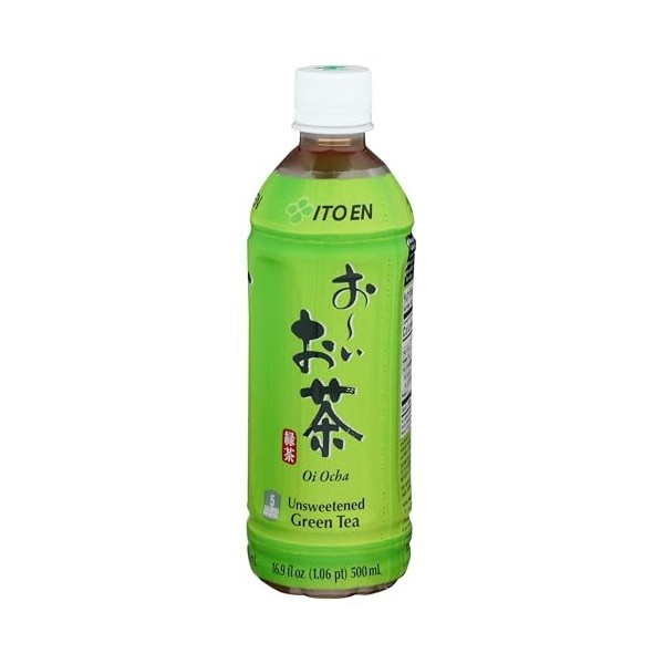 Green Tea, Unsweetened, 16.9 Ounce Bottle