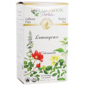 Celebration Herbals - Organique Caféine Gratuit Citronnelle à base de plantes Thé - 24 Thé Sacs