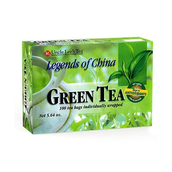 Uncle Lees Legends Of China Green Tea 1x100 Tea Bags 