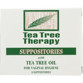 Tea Tree Therapy - Suppositories With Oil , 2 G Lot De 6 Thé vert