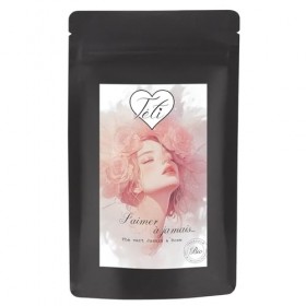Thé Vert Jasmin Rose - Premium bio - Haute qualité - Vrac 100g - Bien-être, immunité, harmonie - Idée cadeau - Saimer à jama ...