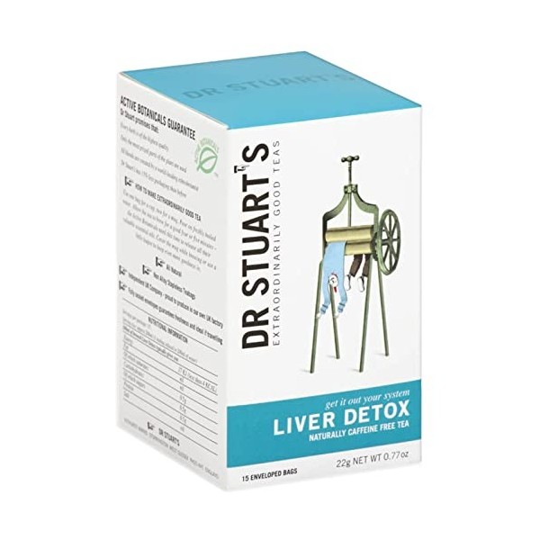 Dr Stuarts Benefits Teas - Liver Detox Tea - 22g Thé vert