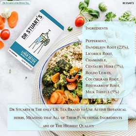 Dr Stuarts Benefits Teas - Liver Detox Tea - 22g Thé vert
