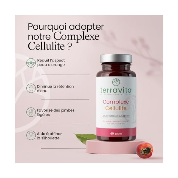 Complexe Cellulite | Innovation Clinique Celluvine™ + Bromélaïne + Plantes Drainantes | Triple Action : Circulation, Drainage