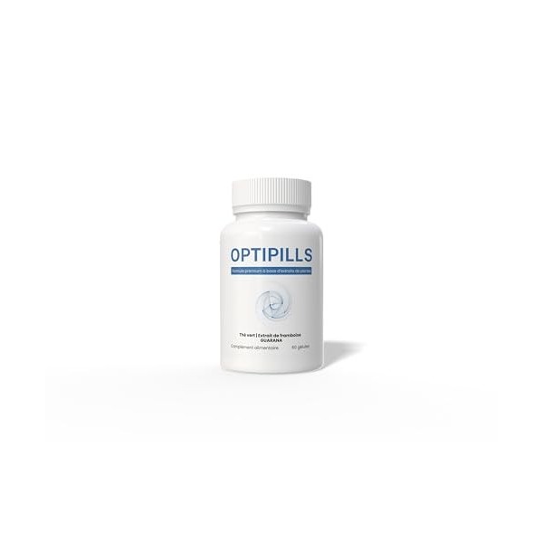 Optipills – Formule végétale à dosage élevé 450 mg avec extraits naturels de plantes – 60 capsules
