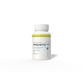 PREDSTO NORM – Complément Alimentaire Premium | Extrait de Framboise & Thé Vert | 60 Gélules | Caféine, Guarana & Café Vert |