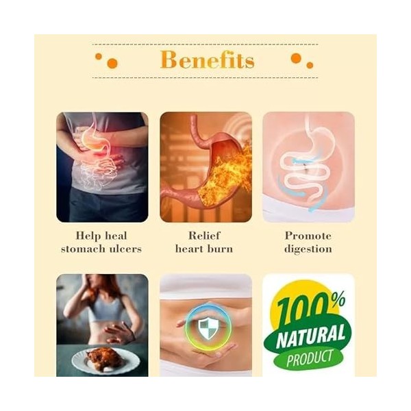 Thé cicatrisant les ulcères - Soulage la gastrite et les maux destomac