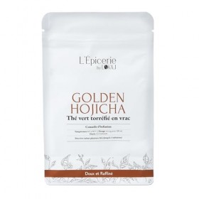 Golden Hojicha, thé Vert Torréfié en Vrac | Qualité Premium | Notes camarelisées et florales | Thé doux et raffiné | 100g